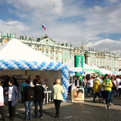 Праздник красоты и здоровья на Дворцовой площади - фото 6